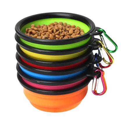 Folding Portable Dog Bowl