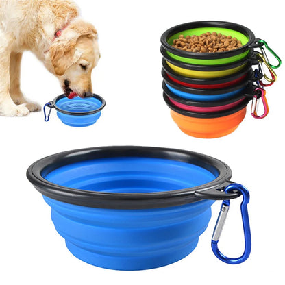 Folding Portable Dog Bowl