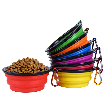 Folding Portable Dog Bowl