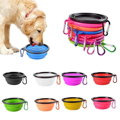 Folding Portable Dog Bowl