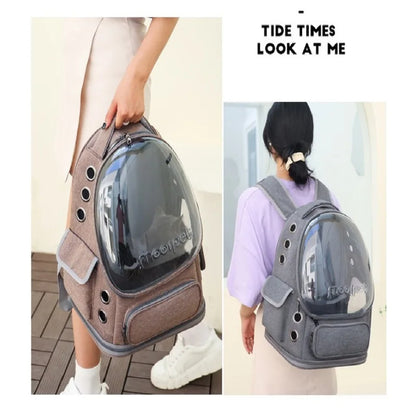 Stylish & Secure Pet Carrier