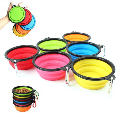 Folding Portable Dog Bowl