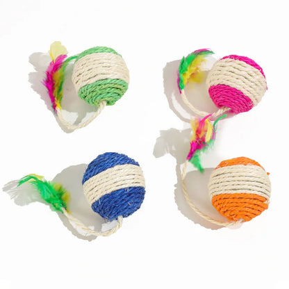 Sisal Scratching Ball