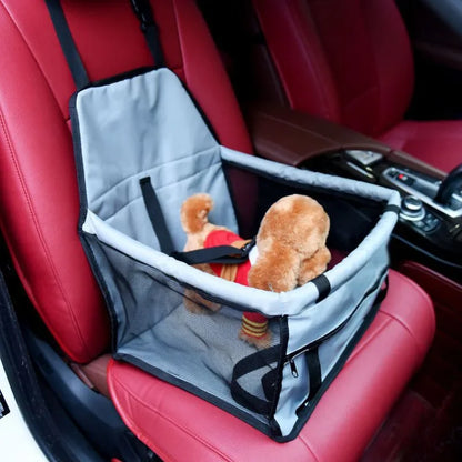 Pet Car Seat Cushion with Waterproof Storage Bag