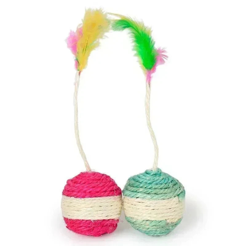 Sisal Scratching Ball