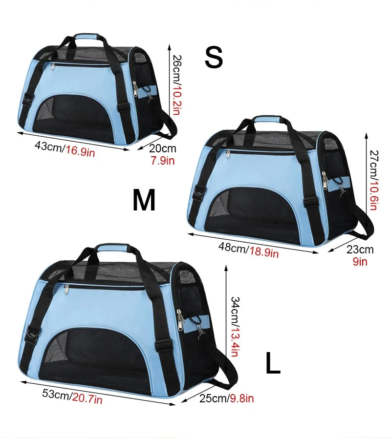 Travel-Friendly Pet Carrier Bag