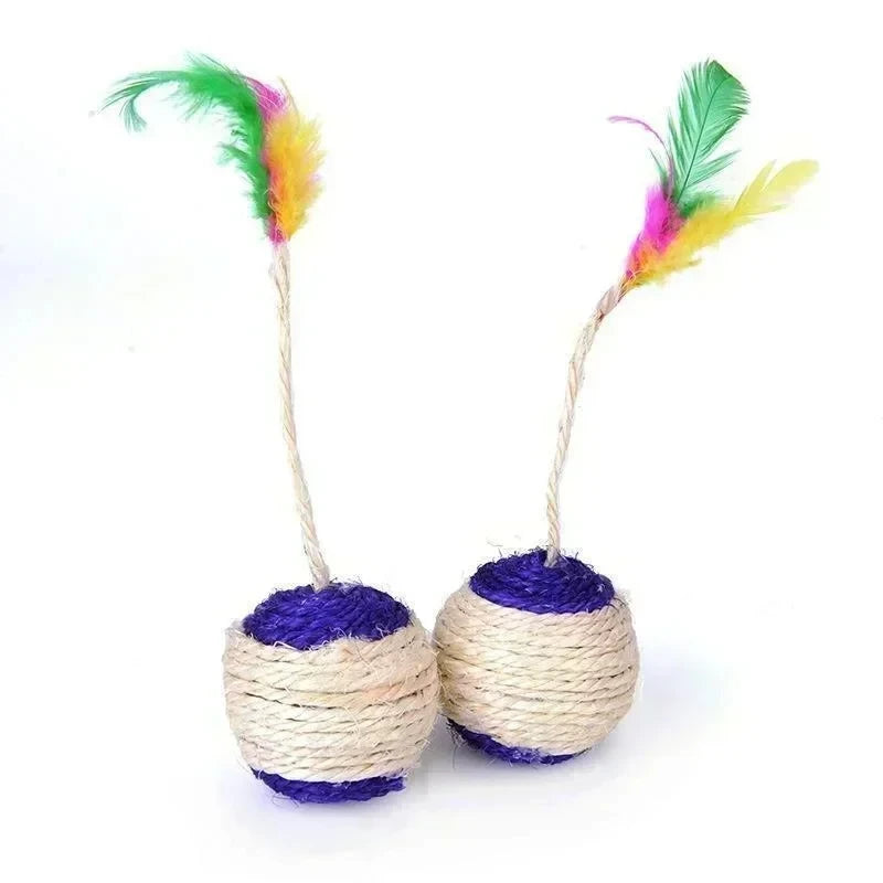 Sisal Scratching Ball