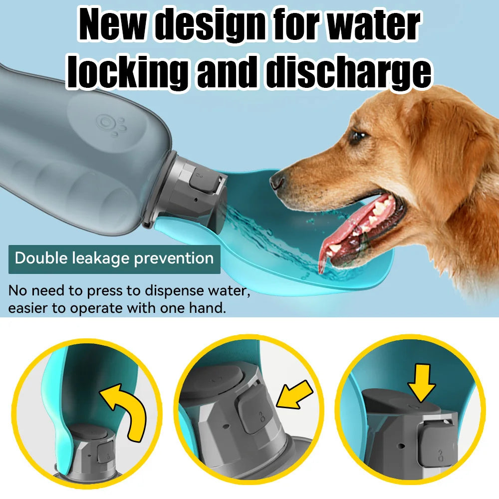 Portable Dog and Cat Water Bottle