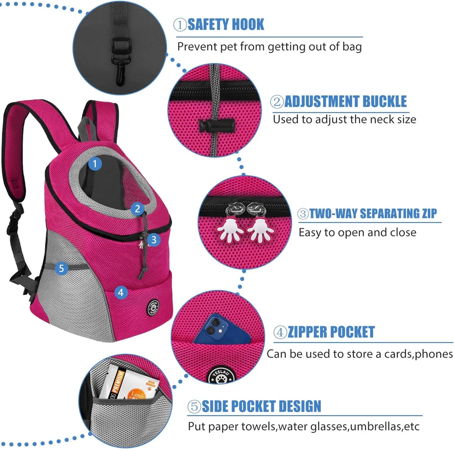 Outdoor Pet Carrier Backpack