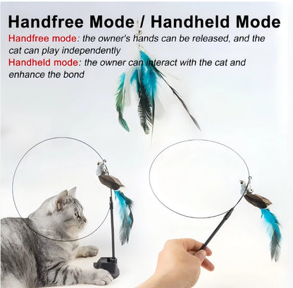 Interactive Feather Toy