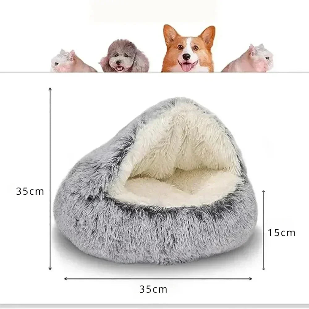 Ultimate Cozy Plush Pet Bed Nest