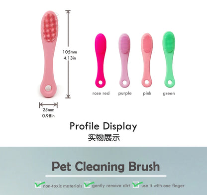 Soft Pet Finger Brush