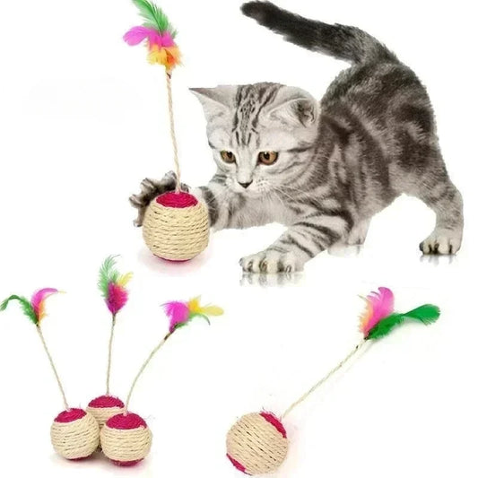 Sisal Scratching Ball