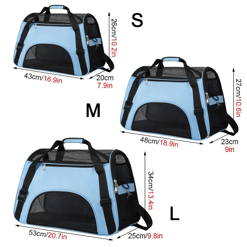 Travel-Friendly Pet Carrier Bag